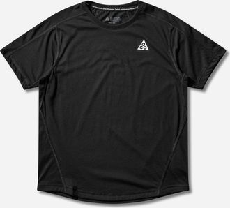 Nike Women s ACG Dri-FIT Short-Sleeve Trail Running Top Black
