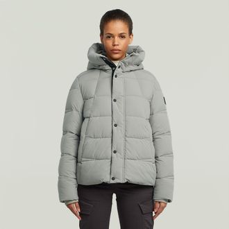 G-Star Whistler Short Puffer - Beige - Dames