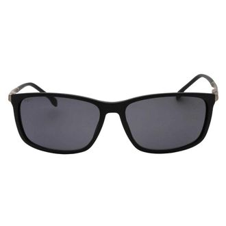 HUGO BOSS Matte zonnebril heren (Grijs/Zwart)