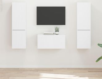vidaXL Conjunto De Mueble De Tv 5 Uds. Madera De Ingenier&iacute;a Vidaxl