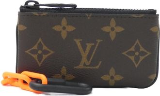 Louis Vuitton Monogram Marron Coated Canvas Coin Purse/Coin Case (Pre-Owned)
