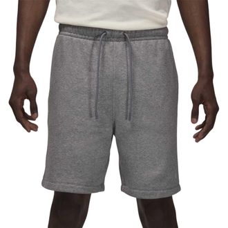 Nike Air Jordan fleece-short voor heren (Koolstof/Wit)