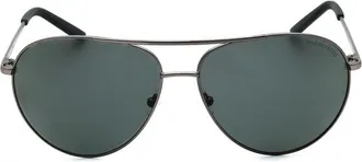 Nike Aviator Full Rim Sunglasses - Gray