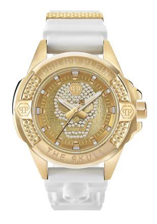 Philipp Plein The $kull Unisex Horloge Wit PWAAA1221