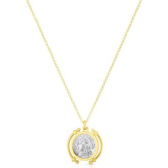 Sphera Milano Coin Pendant Necklace in Gold at Nordstrom Rack