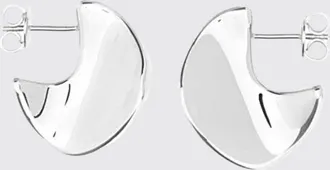 Bottega Veneta Orecchini pendenti Disc in argento 925