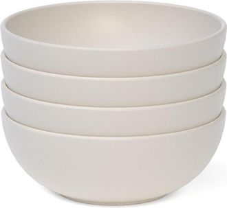 Ekobo Round Cereal Bowl - Set of 4 in Off White at Nordstrom