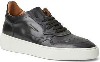 Bruno Magli Dezi Leather Sneaker in Black at Nordstrom Rack, Size 9.5