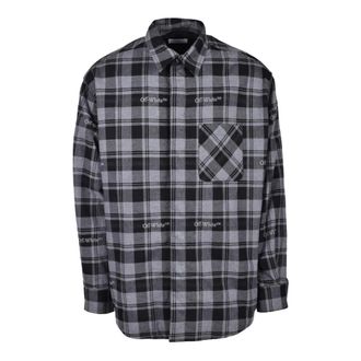 Off-white Hombre, Camisas, Gris, Talla: M
