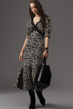 Rails Annmarie Short-Sleeve Midi Dress