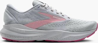 Brooks Womens Adrenaline Gts 24 Running Shoes In Alloy/white/zephyr