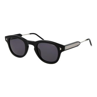 Lozza Black Cellulose Acetate Sunglasses