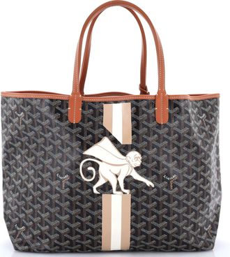 Goyard Saint Louis Tote Printed Coated Canvas PM