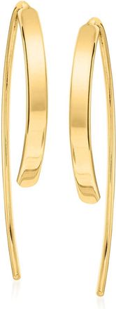 RS Pure by Ross-Simons 14kt Yellow Gold Threader Earrings