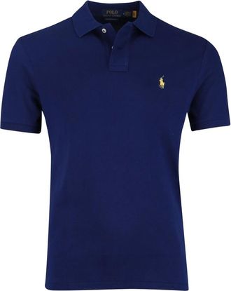 Polo Ralph Lauren Tops, Heren, Blauw, XL, Katoen, Polo Shirts