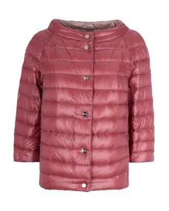 Herno Reversible Trapeze Cape with Classic Boudin Quilting