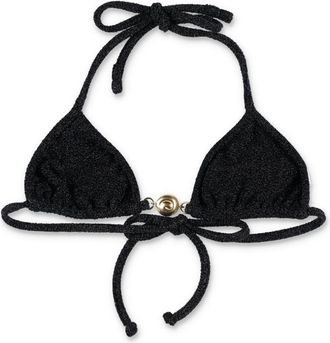 Reina Olga Black Splash bikini Top