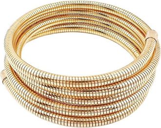 Adornia Adornia Flexible Coil Stack Bracelet