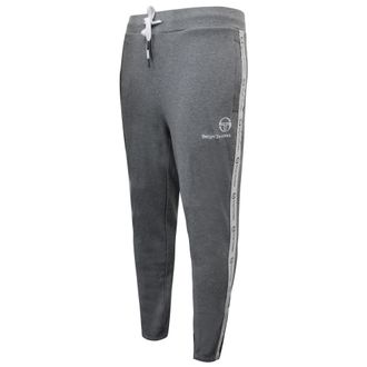 Sergio Tacchini Heren Dreyan Broek Casual Lounge Joggers Grijs 38359 924