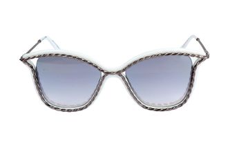 Marc Jacobs Womens Sunglasses Twisted Rope Detail - Light Grey Metal - One Size