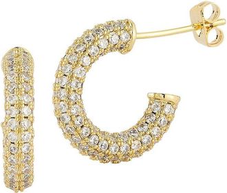 Sphera Milano Plated Cz Earrings