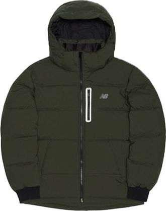 New Balance Outerwear Down Jacket Asia Sizing Military Green NPA4S031GN