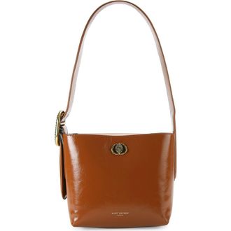 Kurt Geiger Small Chelsea Leather Bucket Bag in Medium Brown at Nordstrom Rack