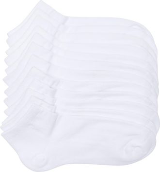 90 Degree by Reflex 6-Pack Low Cut Socks in White Combo at Nordstrom Rack