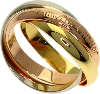 Cartier Yellow Gold (18K) Pink Gold (18K) White Gold (18K) Band Ring (Pre-Owned)