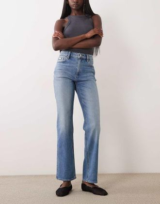 Calvin Klein Jeans Jeans dritti lavaggio azzurro-Blu