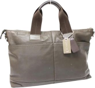 Coach Tweedehands leren handtassen - Dames - Vintage Shopper - Groen - ONE Size - Vintage