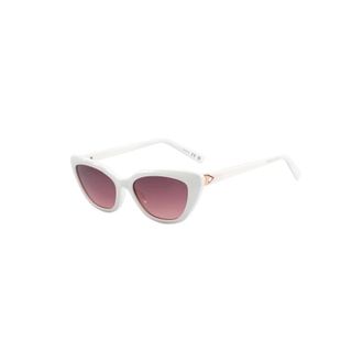 Guess Sunglasses, female, White, Size: ONE SIZE Injected Frame Sunglasses