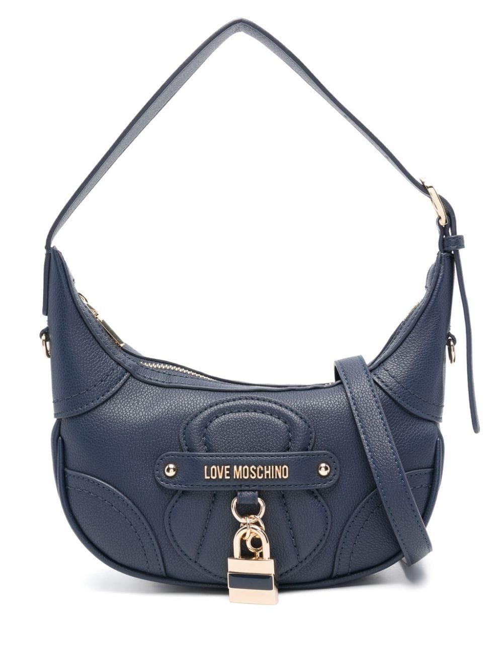 Blue love moschino bag on sale