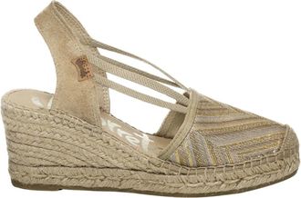 Vidorreta Schoenen, Dames, Beige, 40 EU, Leer, Tejido Espiga