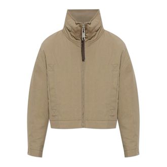 Moschino Hooded Jacket - Dames - Zomerjassen - Beige - M - Jassen