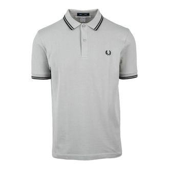 Fred Perry Tops, Heren, Grijs, M, Katoen, G.Shirt Polo