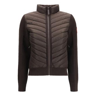 Canada Goose HyBridge Knit Jacket - Dames - Jassen - Bruin - Maat: S Zijde