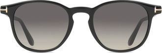 Tom Ford FT1302 HOLT-02 01B Mens Sunglasses Black Size 50