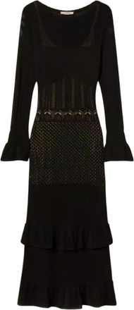 Twinset Mujer, Vestidos, Negro, Talla: XS