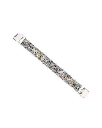 Samuel B. 18K & Silver 5.90 Ct. Tw. Multistone Bracelet