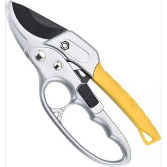 OEM Tijeras De Podar Profesionales Para Jardiner&iacute;a - Tijeras De Podar De Yunque De Acero - Tijeras De Podar Manuales - Amarillas