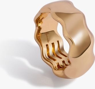 Annoushka 18ct Yellow Gold Whoopsie Daisy Gold 8mm Ring