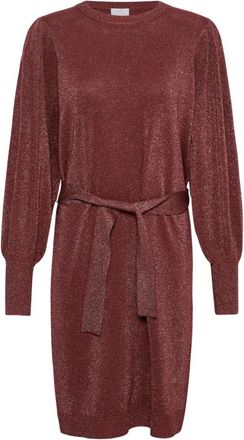 Kaffe KAregina Vestido de Punto - Dresses - Mujer - Rojo - M