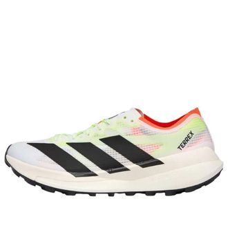 adidas Terrex Agravic Speed 2 White Black Semi Impact Orange JS3536