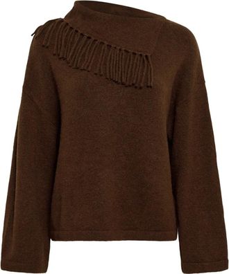 Soaked In Luxury Maglieria - - Knitwear - Donna - Marrone - 2XL