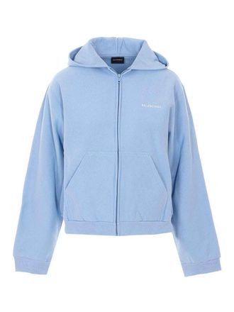 Balenciaga Light Blue Hoodie