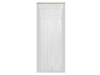 MOREL Cortina De Puerta De Macram&eacute; Cocoon 90x200cm Blanca - Morel
