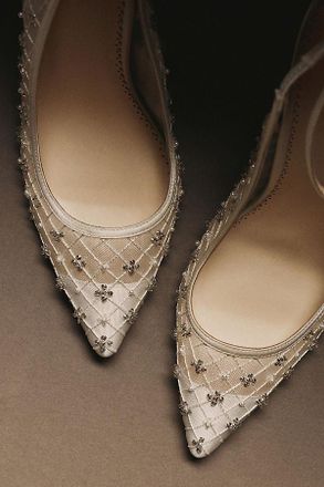 Bella Belle Kennedy Deco Mesh Pumps