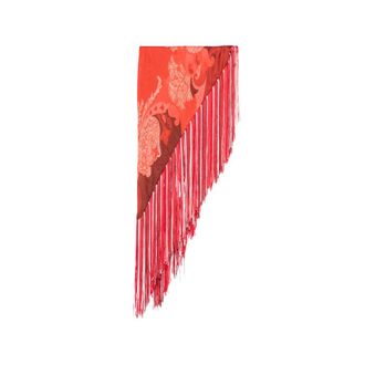 Etro Printed Fringed Scarf