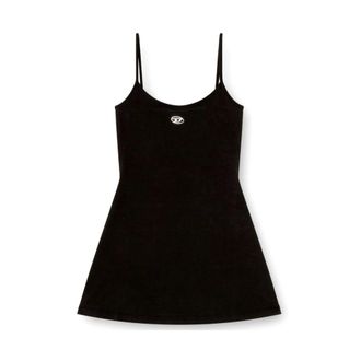 Diesel D-Newhop-Od Mini Vestido - Dresses - Mujer - Negro - XS